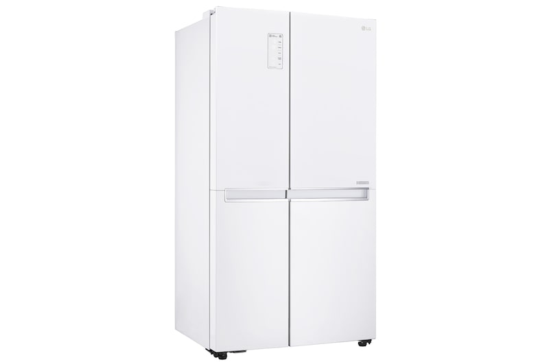 LG 626 л, Холодильник LG Side-by-Side, DoorCooling+, Инверторный Линейный компрессор, умный дом ThinQ , GC-B247SVDC