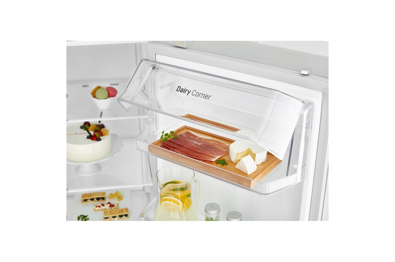 LG 626 л, Холодильник LG Side-by-Side, DoorCooling+, Инверторный Линейный компрессор, умный дом ThinQ , GC-B247SVDC