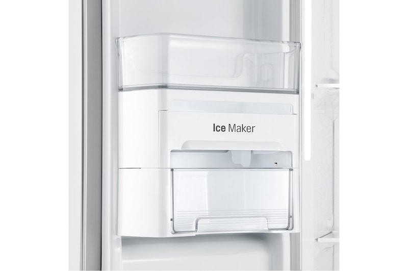 LG 626 л, Холодильник LG Side-by-Side, DoorCooling+, Инверторный Линейный компрессор, умный дом ThinQ , GC-B247SVDC