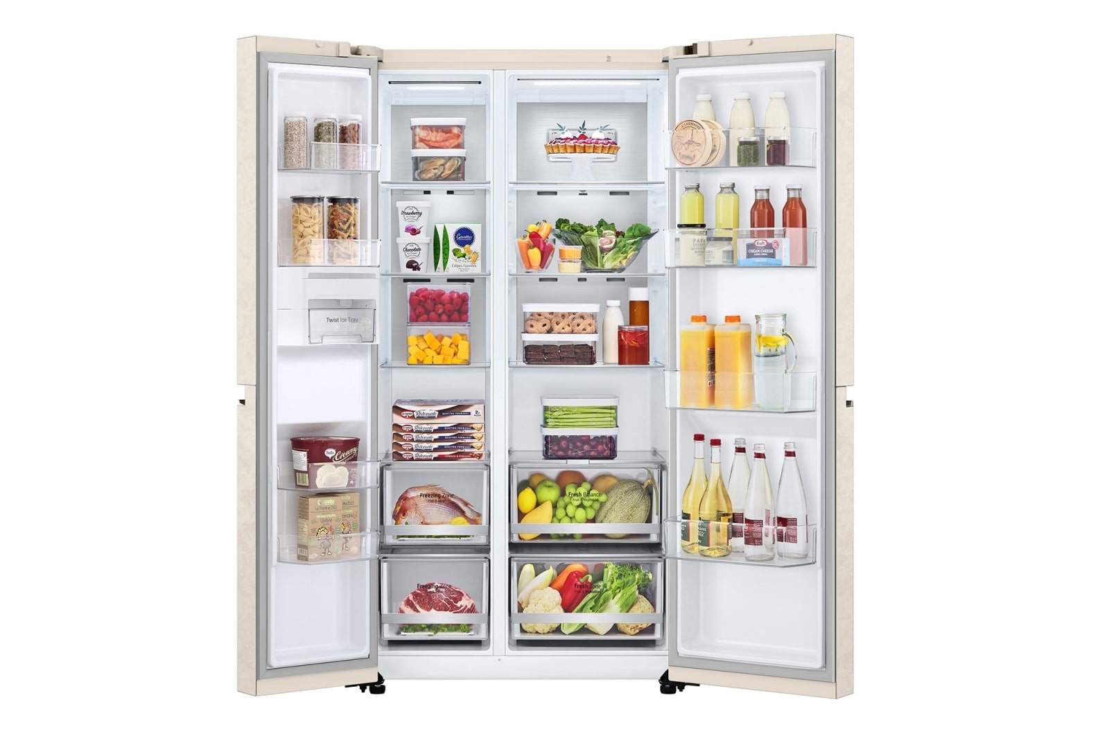 LG Холодильник GC-B257SEZV LG Side-by-Side на 647л, GC-B257SEZV