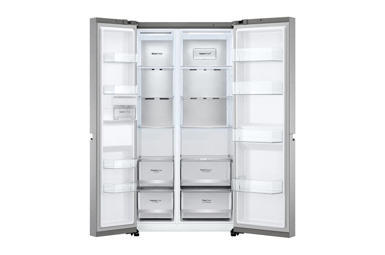 LG Холодильник GC-B257SSZV LG Side-by-Side 647л, GC-B257SSZV
