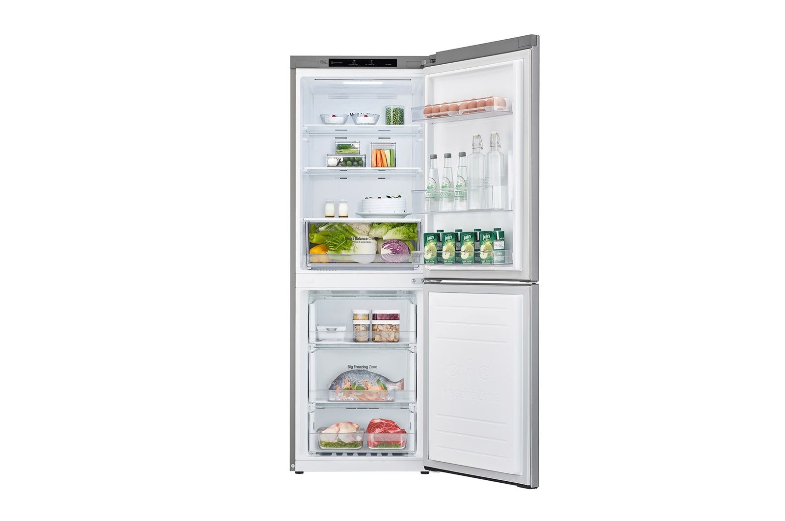 LG Холодильник GC-B399SMCL LG DoorCooling+™ с нижней морозильной камерой 306л, GC-B399SMCL