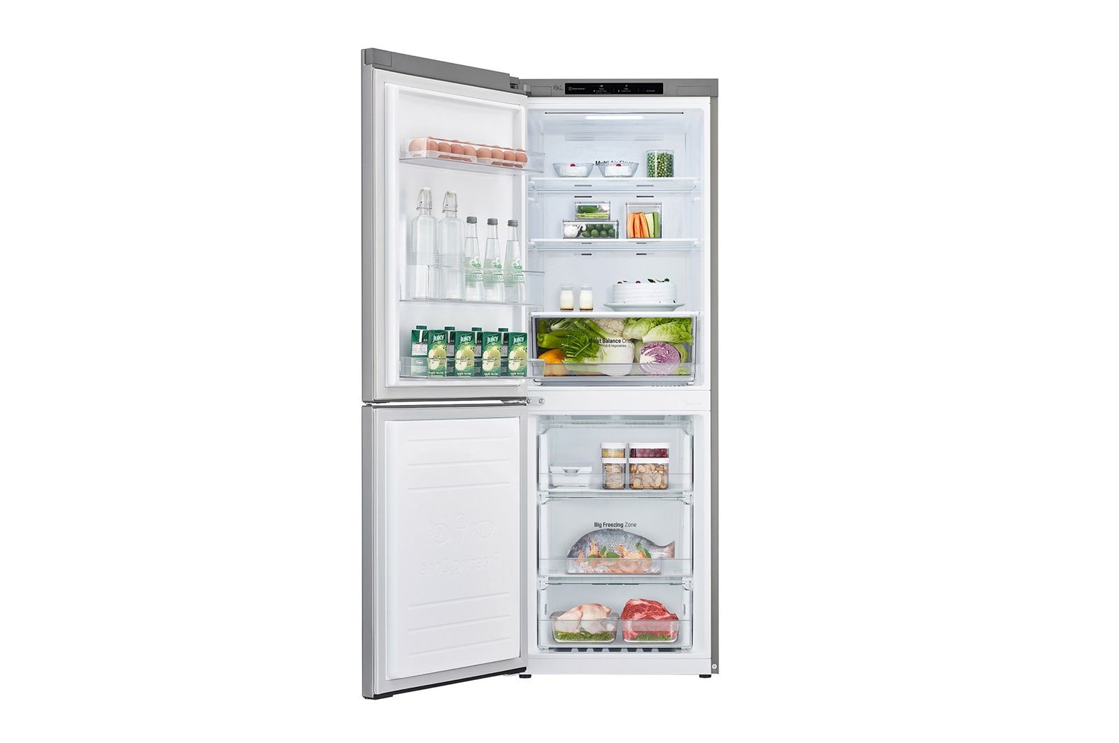 LG Холодильник GC-B399SMCL LG DoorCooling+™ с нижней морозильной камерой 306л, GC-B399SMCL