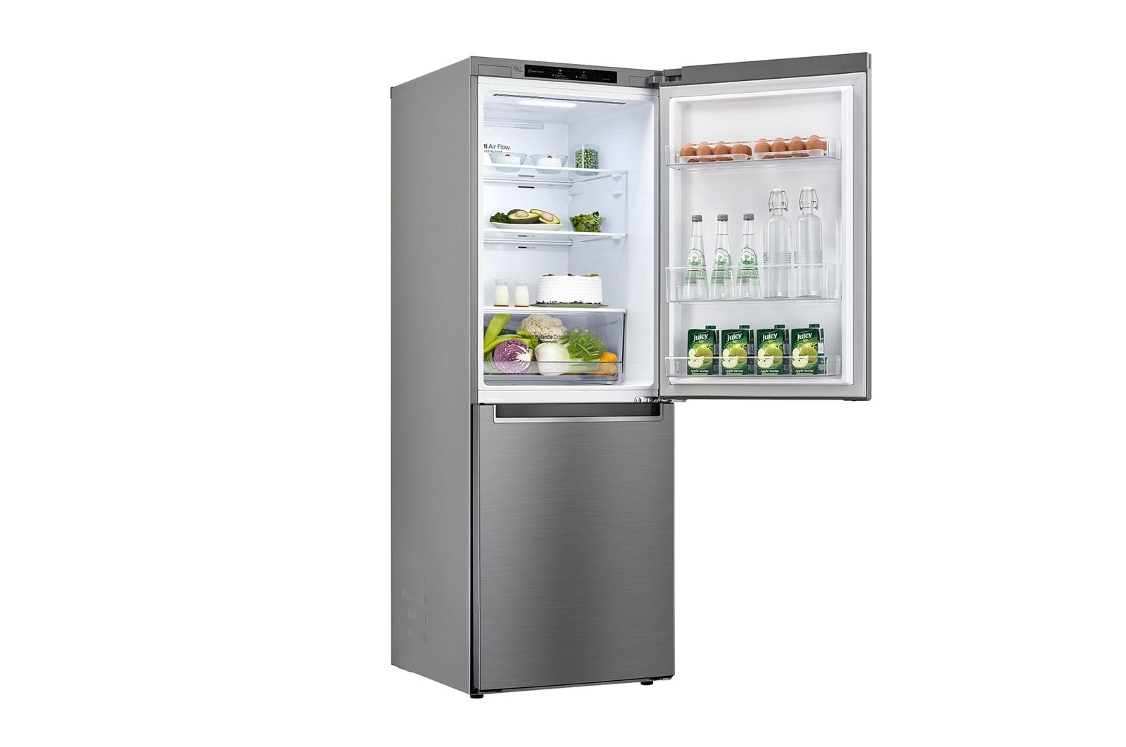 LG Холодильник GC-B399SMCL LG DoorCooling+™ с нижней морозильной камерой 306л, GC-B399SMCL