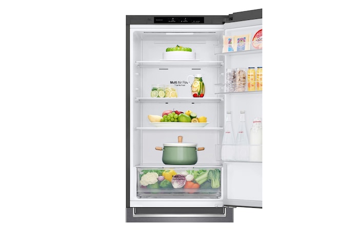 LG Холодильник GC-B459SLCL LG DoorCooling⁺ с нижней морозильной камерой 341 л, GC-B459SLCL