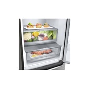 LG Холодильник GC-B459SMUM LG DoorCooling+™ с нижней морозильной камерой 341л, GC-B459SMUM