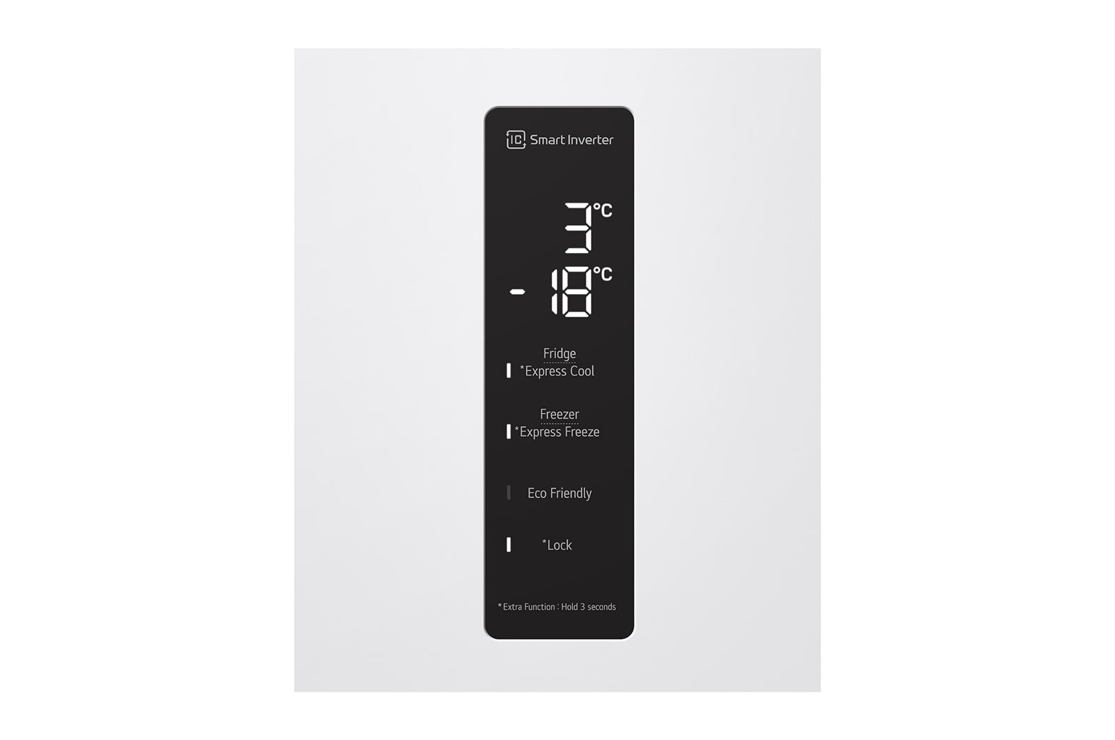 LG 341 л, Холодильник LG DoorCooling<sup>+</sup> с нижней морозильной камерой, Смарт Инверторный компрессор, GC-B459SQUM