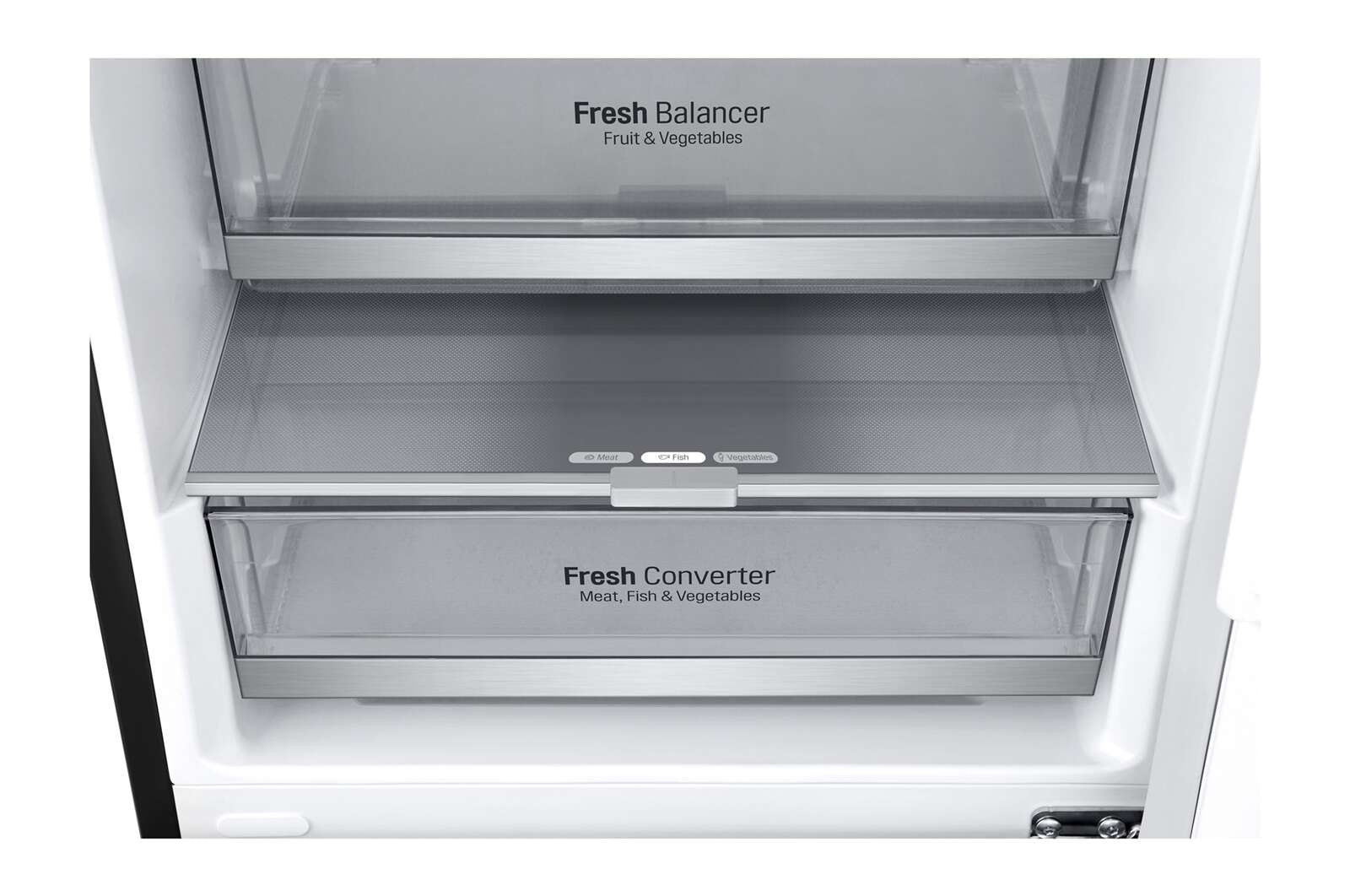 LG Холодильник GC-B509SBUM LG DoorCooling+ с нижней морозильной камерой 384 л, GC-B509SBUM