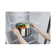 LG Холодильник GC-B509SBUM LG DoorCooling+ с нижней морозильной камерой 384 л, GC-B509SBUM