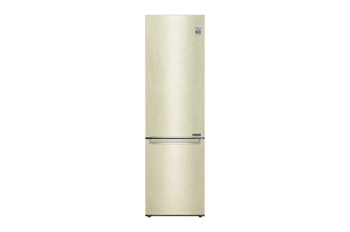 Вид Холодильник GC-B509SECL LG DoorCooling+ с нижней морозильной камерой 384 л спереди