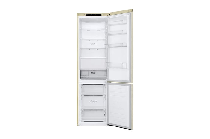 LG Холодильник GC-B509SECL LG DoorCooling+ с нижней морозильной камерой 384 л, GC-B509SECL