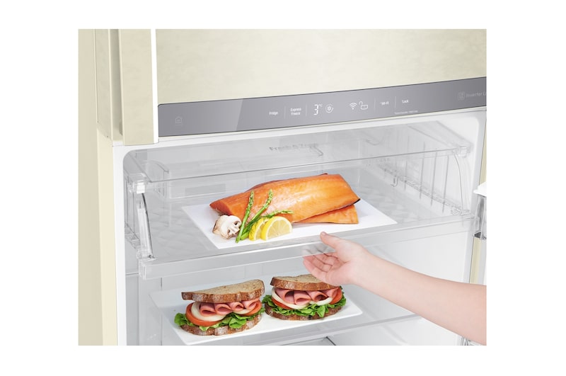 LG Холодильник LG GC-H502HEHZ с верхней морозильной камерой , GC-H502HEHZ