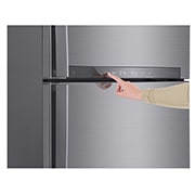 LG 438 л, Холодильник LG с верхней морозильной камерой, DoorCooling+, фильтр HygieneFresh+, GC-H502HMHZ