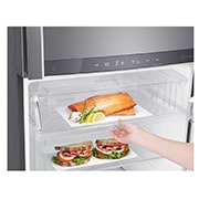 LG 438 л, Холодильник LG с верхней морозильной камерой, DoorCooling+, фильтр HygieneFresh+, GC-H502HMHZ
