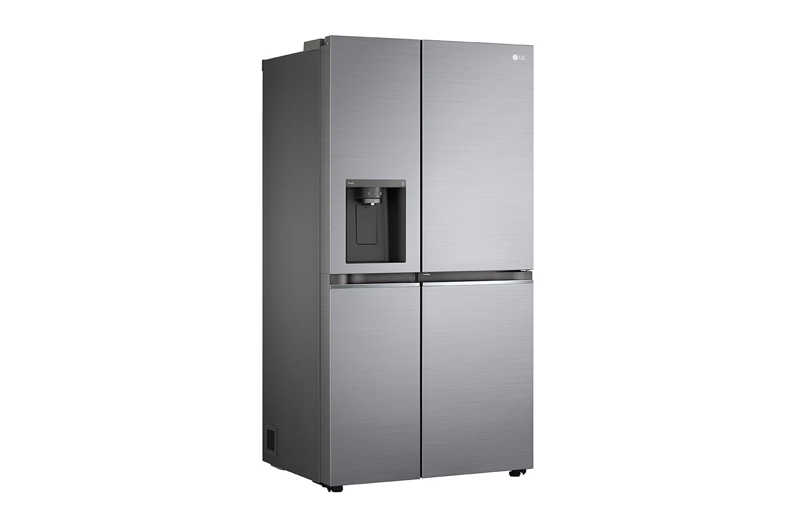 LG 611 л, Холодильник LG Side-by-Side, DoorCooling+™, диспенсер для воды и льда, GC-J257SMSC