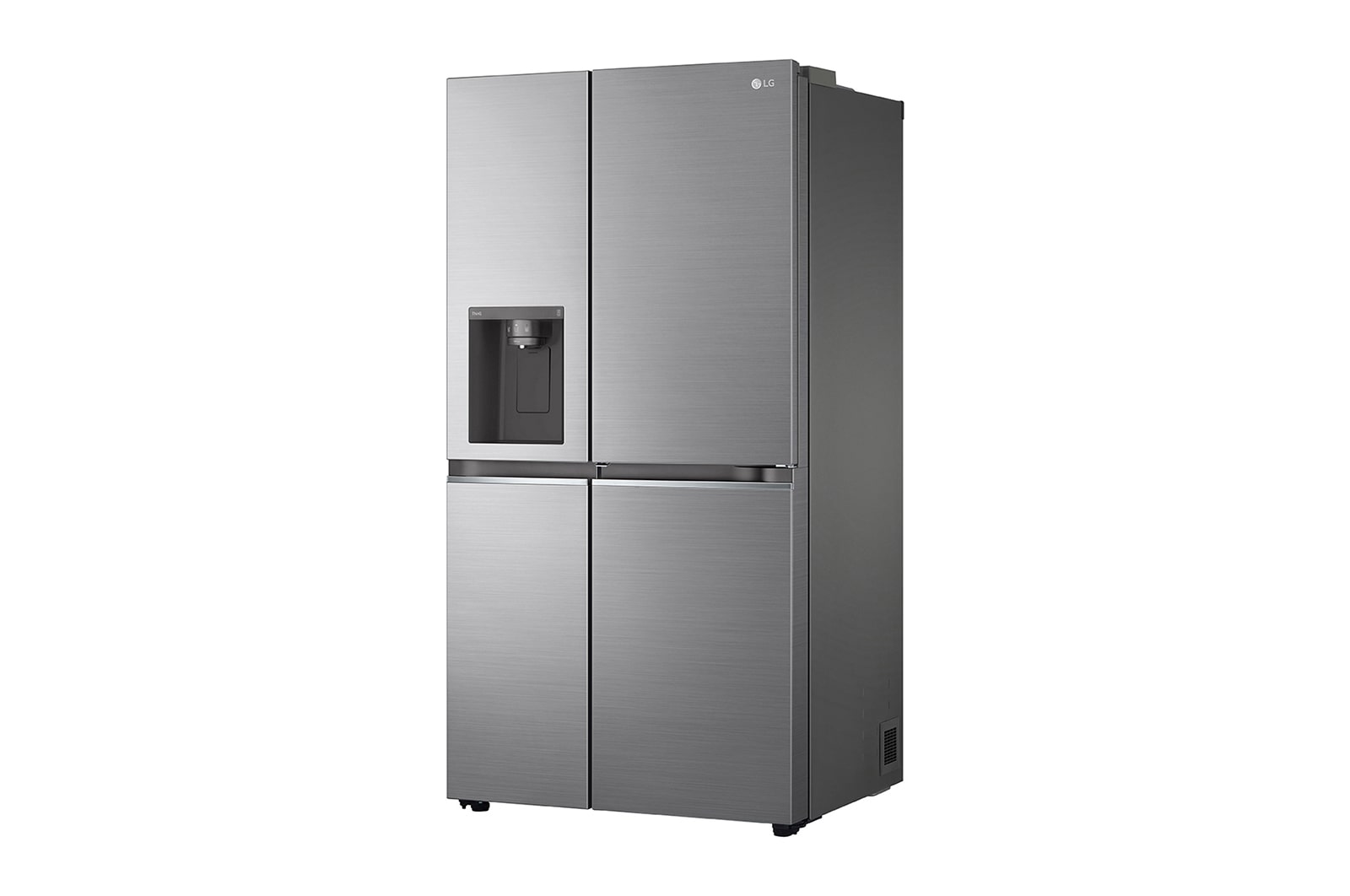 LG 611 л, Холодильник LG Side-by-Side, DoorCooling+™, диспенсер для воды и льда, GC-J257SMSC