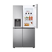 LG 611 л, Холодильник LG Side-by-Side, DoorCooling+™, диспенсер для воды и льда, GC-J257SMSC