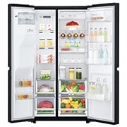 LG 601 л, Холодильник LG Side-by-Side, DoorCooling<sup>+TM</sup>, Инверторный Линейный компрессор, умный дом ThinQ, GC-L247CBDC