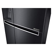 LG 601 л, Холодильник LG Side-by-Side, DoorCooling<sup>+TM</sup>, Инверторный Линейный компрессор, умный дом ThinQ, GC-L247CBDC