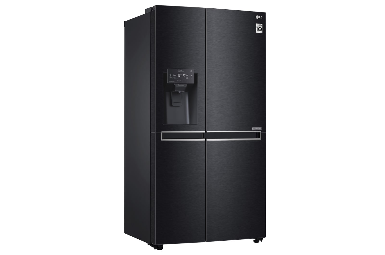 LG 601 л, Холодильник LG Side-by-Side, DoorCooling<sup>+TM</sup>, Инверторный Линейный компрессор, умный дом ThinQ, GC-L247CBDC