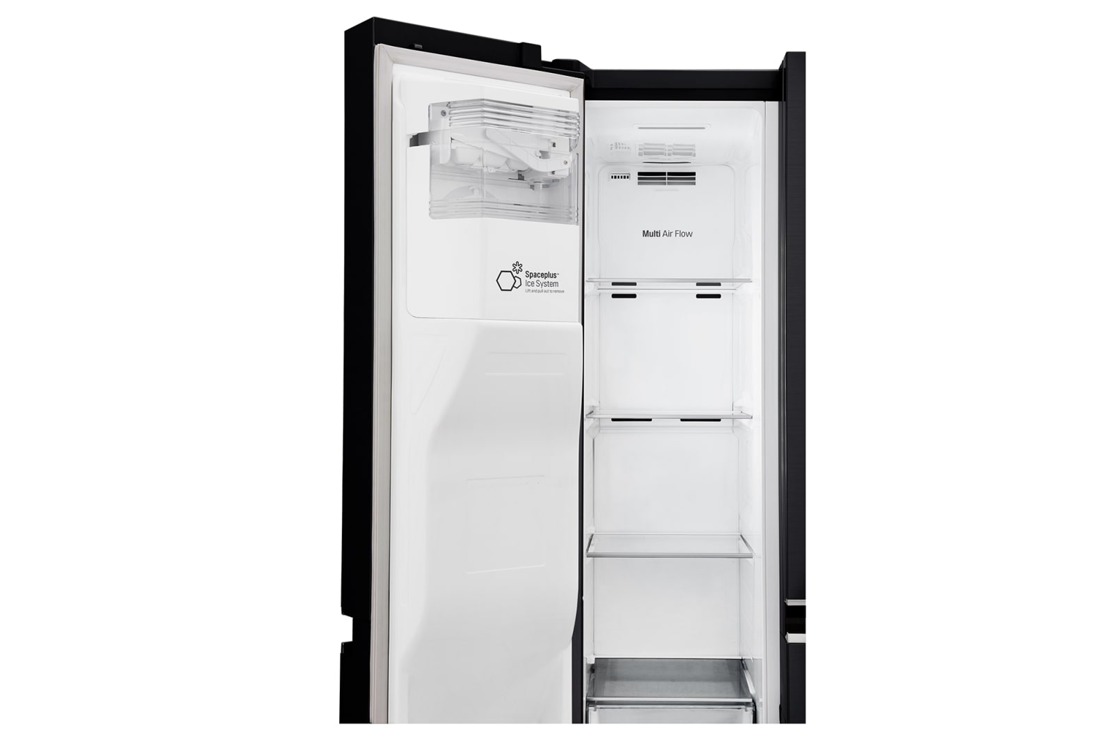 LG 601 л, Холодильник LG Side-by-Side, DoorCooling<sup>+TM</sup>, Инверторный Линейный компрессор, умный дом ThinQ, GC-L247CBDC