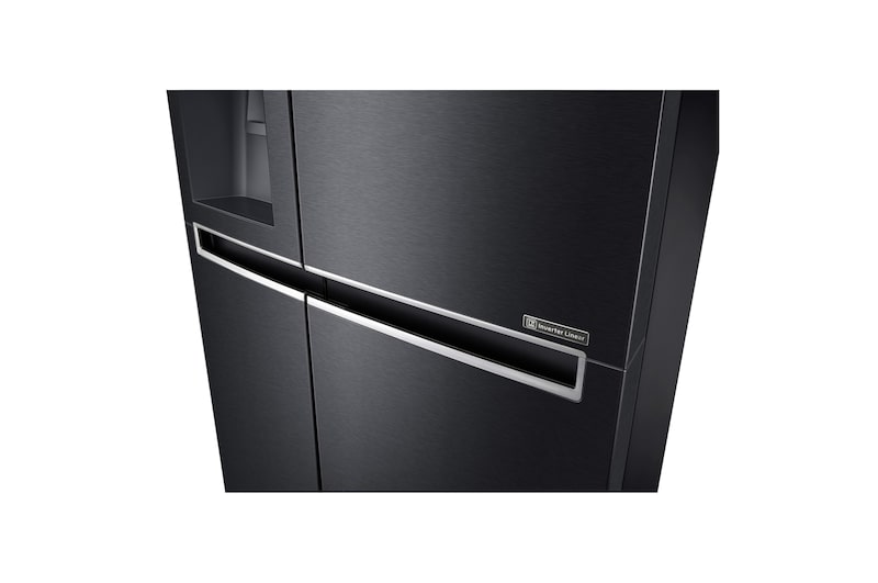 LG 601 л, Холодильник LG Side-by-Side, DoorCooling<sup>+TM</sup>, Инверторный Линейный компрессор, умный дом ThinQ, GC-L247CBDC