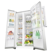 LG 626 л, Холодильник LG Door-in-Door, Инверторный Линейный компрессор, умный дом ThinQ, GC-M247CABV