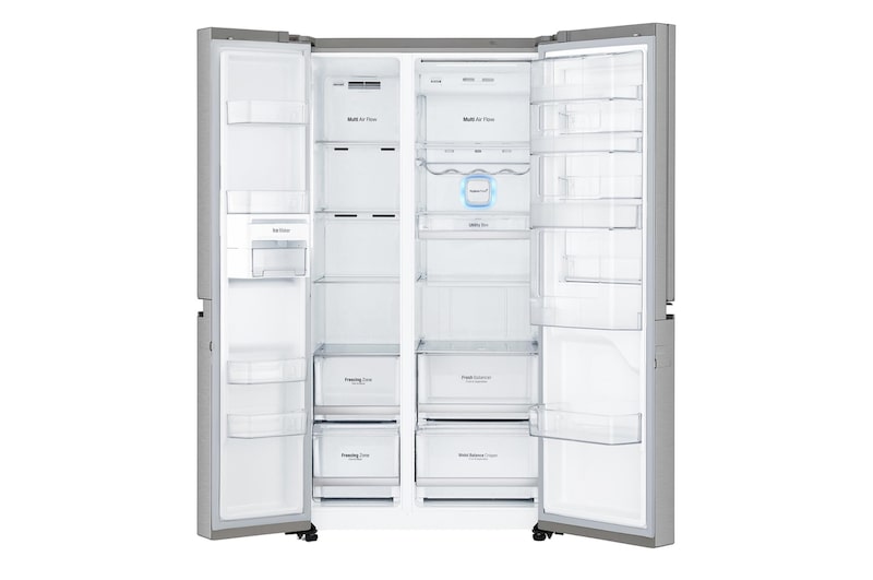 LG 626 л, Холодильник LG Door-in-Door, Инверторный Линейный компрессор, умный дом ThinQ, GC-M247CADC