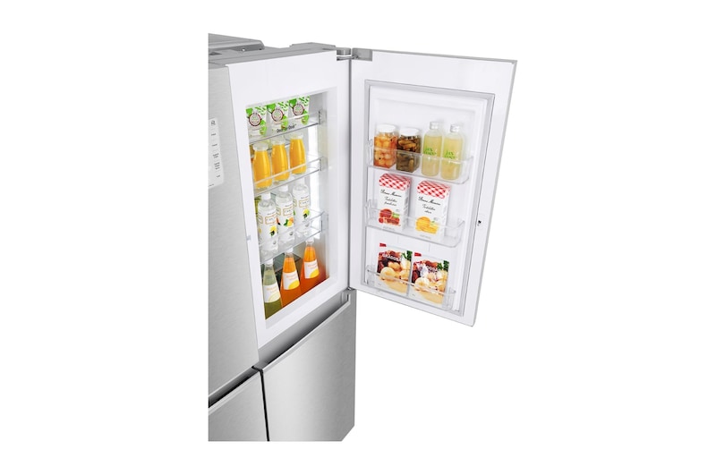 LG 626 л, Холодильник LG Door-in-Door, Инверторный Линейный компрессор, умный дом ThinQ, GC-M247CADC