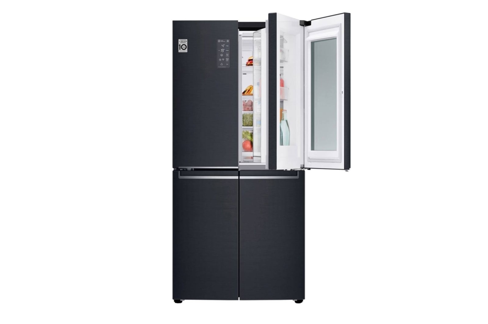 LG Многодверный холодильник LG GC-Q22FTBKL InstaView Door-In-Door на 458 л, GC-Q22FTBKL