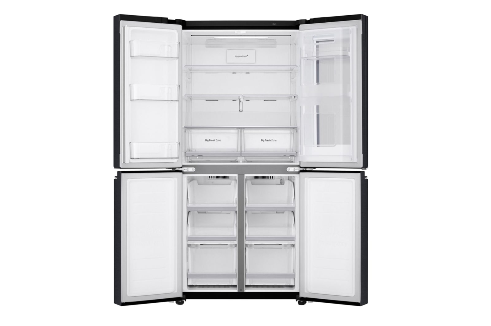 LG Многодверный холодильник LG GC-Q22FTBKL InstaView Door-In-Door на 458 л, GC-Q22FTBKL