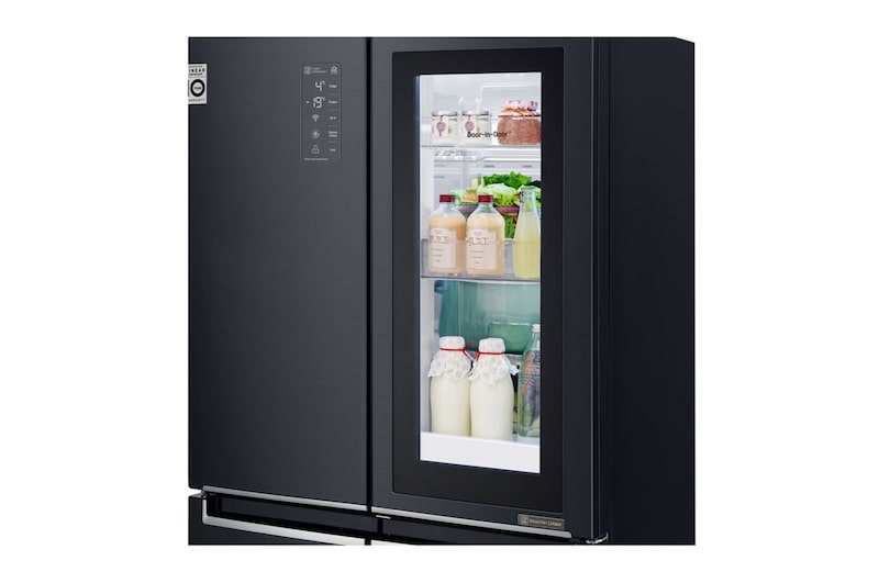 LG Многодверный холодильник LG GC-Q22FTBKL InstaView Door-In-Door на 458 л, GC-Q22FTBKL