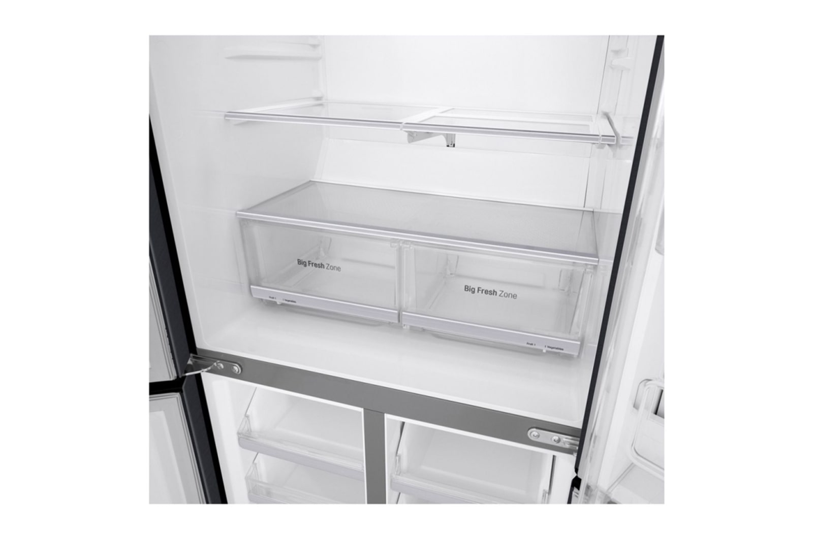 LG Многодверный холодильник LG GC-Q22FTBKL InstaView Door-In-Door на 458 л, GC-Q22FTBKL