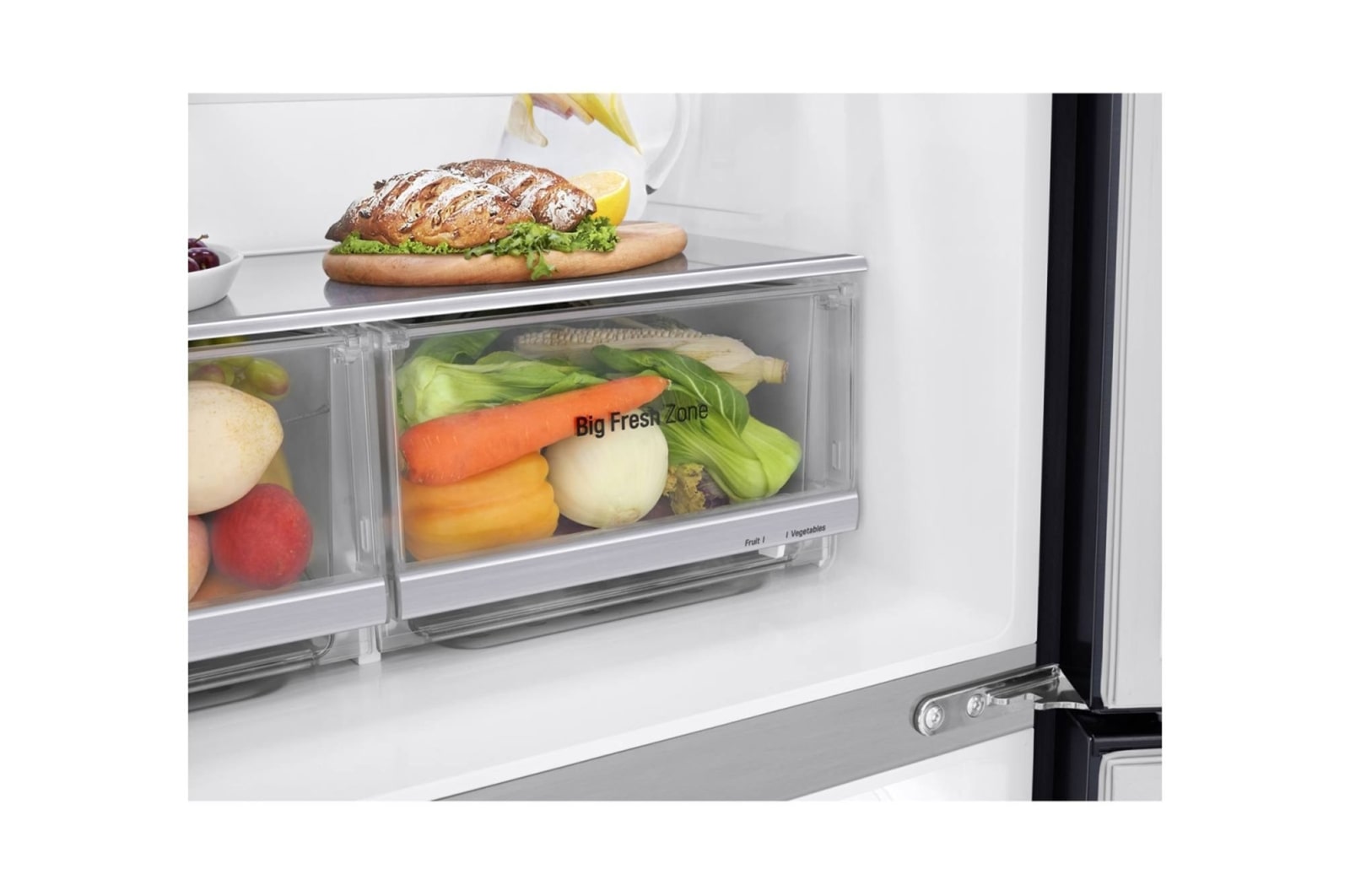 LG Многодверный холодильник LG GC-Q22FTBKL InstaView Door-In-Door на 458 л, GC-Q22FTBKL