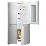 LG 626 л, Холодильник LG InstaView Door-in-Door, Инверторный Линейный компрессор, FreshBalancer, GC-Q247CABV