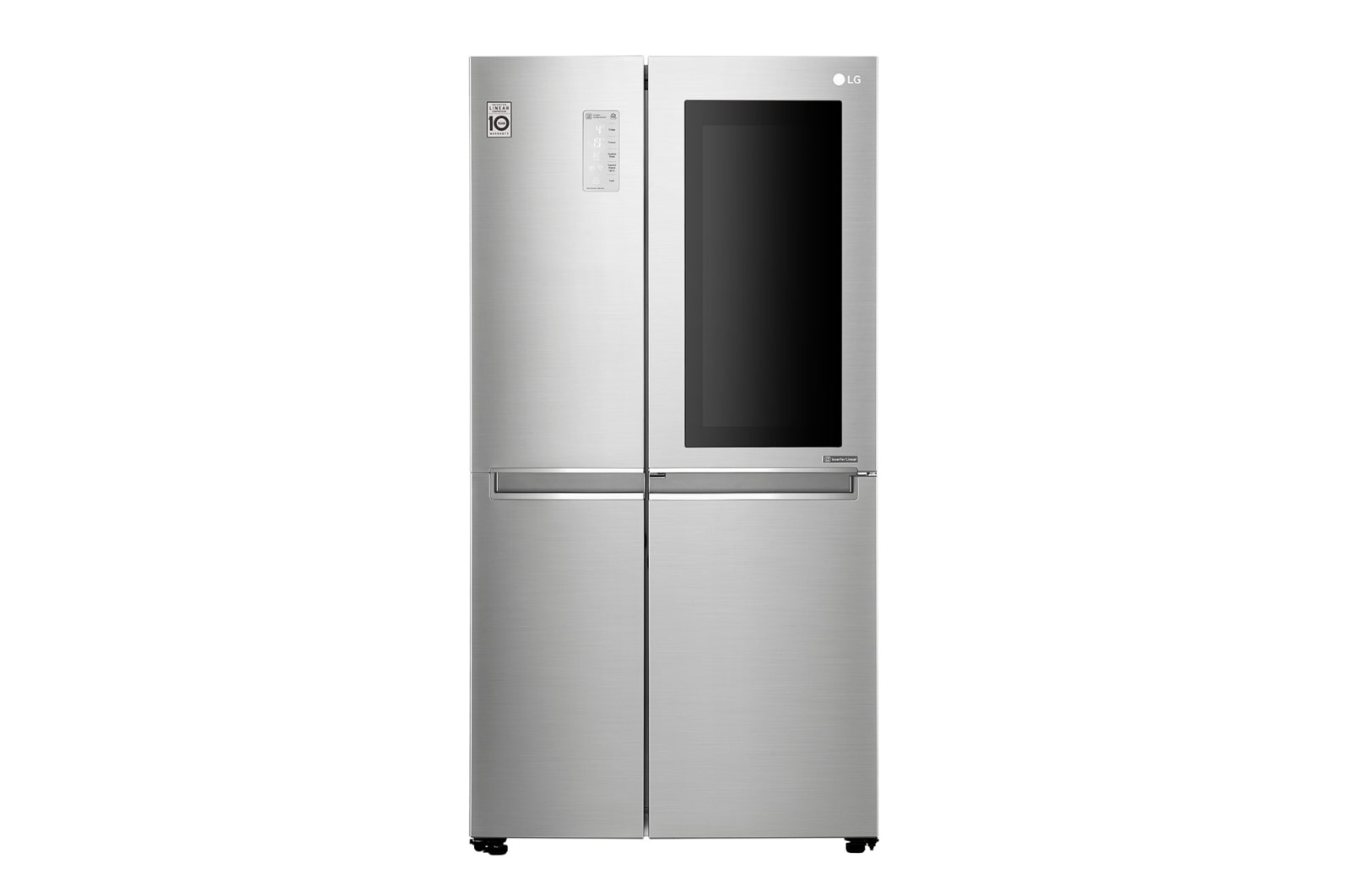 LG 626 л, Холодильник LG InstaView Door-in-Door, Инверторный Линейный компрессор, FreshBalancer, GC-Q247CABV