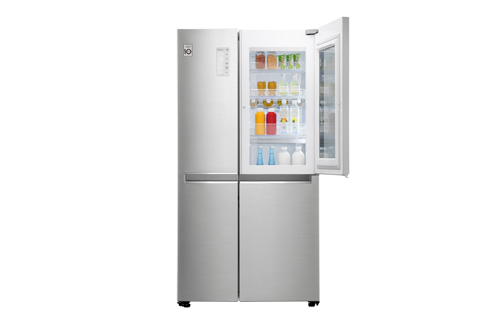LG 626 л, Холодильник LG InstaView Door-in-Door, Инверторный Линейный компрессор, FreshBalancer, GC-Q247CABV