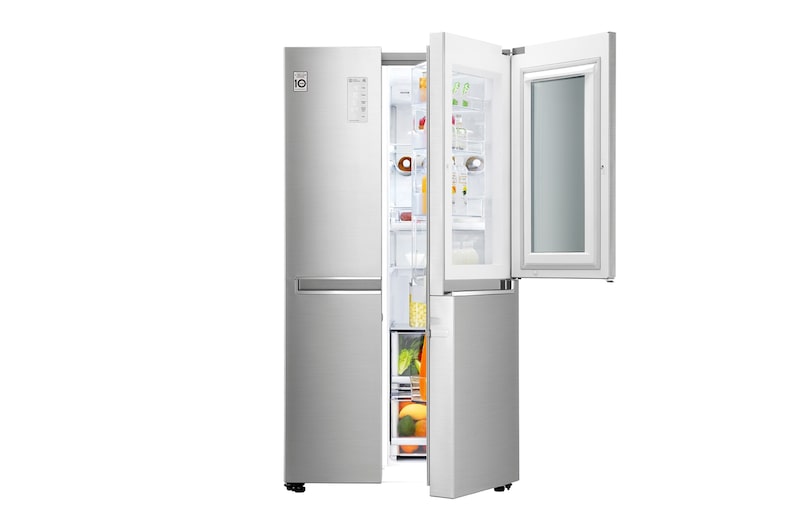 LG 626 л, Холодильник LG InstaView Door-in-Door, Инверторный Линейный компрессор, FreshBalancer, GC-Q247CABV