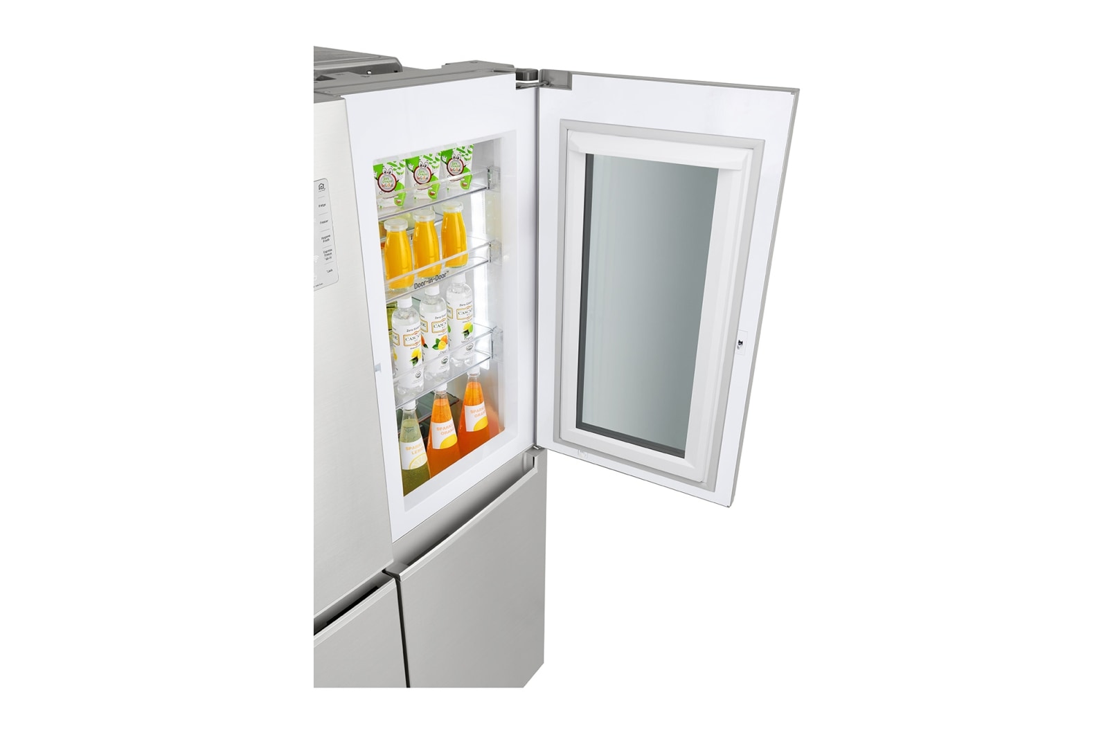LG 626 л, Холодильник LG InstaView Door-in-Door, Инверторный Линейный компрессор, FreshBalancer, GC-Q247CABV