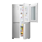 LG 626 л, Холодильник LG InstaView Door-in-Door, DoorCooling+, Инверторный Линейный компрессор, ThinQ, GC-Q247CADC