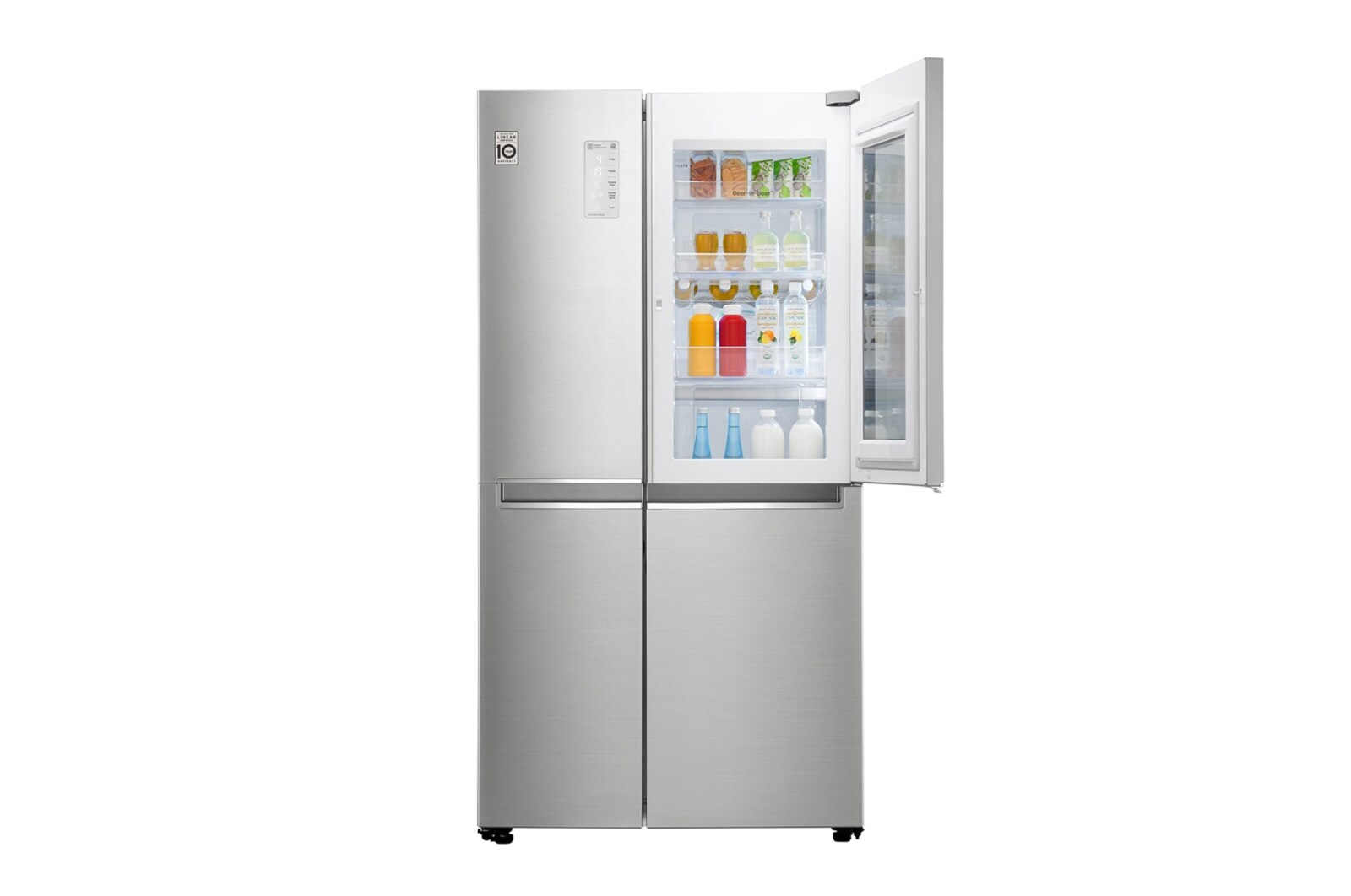 LG 626 л, Холодильник LG InstaView Door-in-Door, DoorCooling+, Инверторный Линейный компрессор, ThinQ, GC-Q247CADC