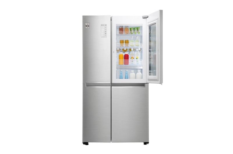 LG 626 л, Холодильник LG InstaView Door-in-Door, DoorCooling+, Инверторный Линейный компрессор, ThinQ, GC-Q247CADC