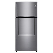 LG 506 л, Холодильник LG Door-in-Door с верхней морозильной камерой, DoorCooling+, фильтр HygieneFresh+, GN-A702HMHZ