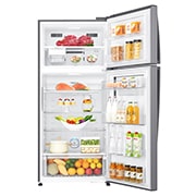 LG 506 л, Холодильник LG Door-in-Door с верхней морозильной камерой, DoorCooling+, фильтр HygieneFresh+, GN-A702HMHZ