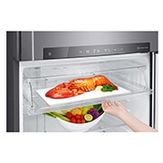 LG 506 л, Холодильник LG Door-in-Door с верхней морозильной камерой, DoorCooling+, фильтр HygieneFresh+, GN-A702HMHZ
