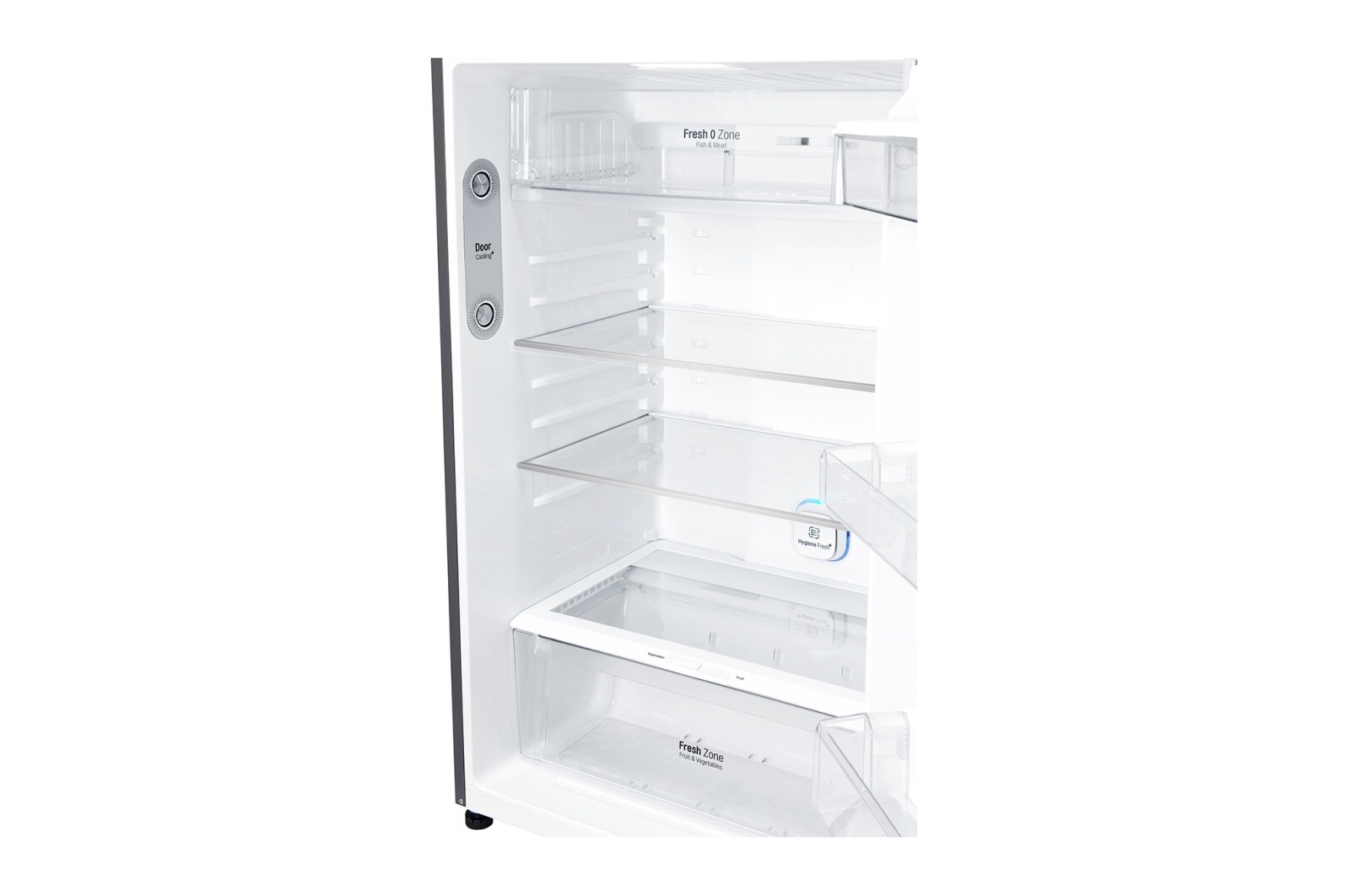 LG 506 л, Холодильник LG Door-in-Door с верхней морозильной камерой, DoorCooling+, фильтр HygieneFresh+, GN-A702HMHZ