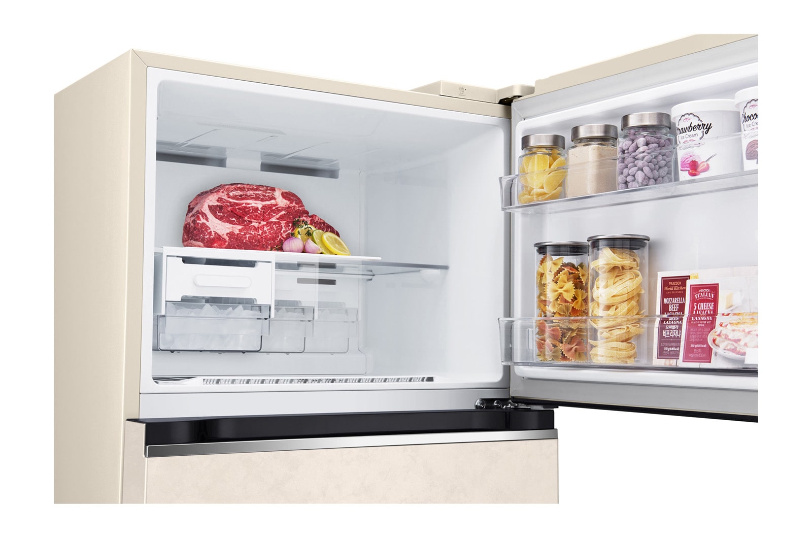 LG Холодильник LG с верхней морозильной камерой GN-B392SEBB, GN-B392SEBB