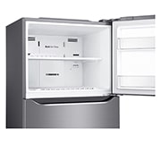 LG 393 л, Холодильник LG  с верхней морозильной камерой, Смарт Инверторный Компрессор, GN-B422SMCL