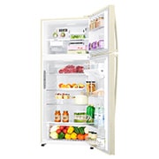 LG 506 л, Холодильник LG с верхней морозильной камерой, DoorCooling+, фильтр HygieneFresh+, GN-H702HEHZ
