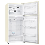 LG 506 л, Холодильник LG с верхней морозильной камерой, DoorCooling+, фильтр HygieneFresh+, GN-H702HEHZ
